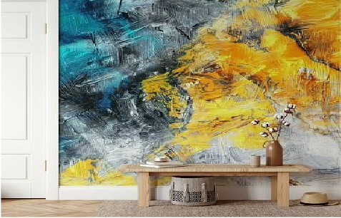 乐至墙面油画如何保养?