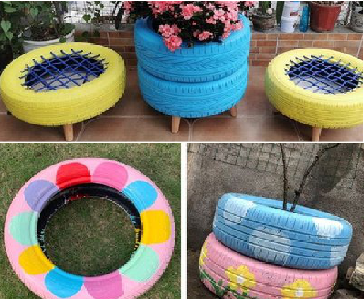 乐至墙体彩绘-变废为宝