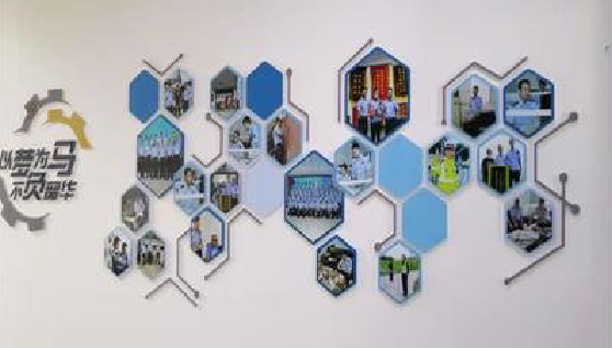 乐至文化墙最常见的做法。