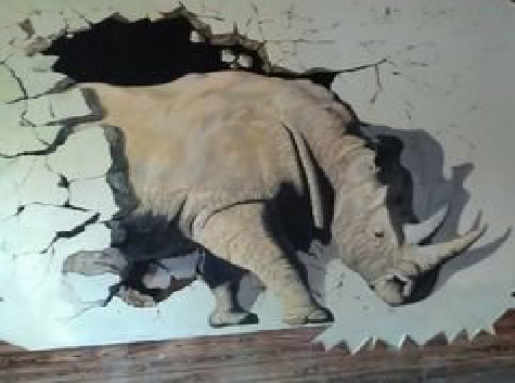 乐至在墙绘中,如何绘制3D效果?