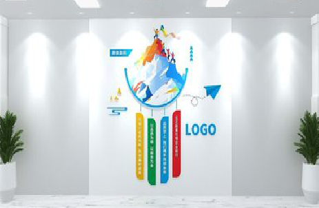 乐至公司企业形象墙的工艺材料有哪些?